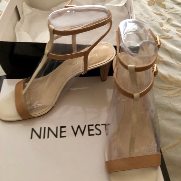 Brand NEW~Nine West Dacey T-Strap Dress Sandals - Picture 4 of 7